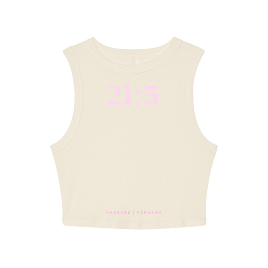 21:5 WOMEN’S CROP TOP | SAND