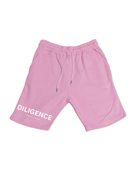 21:5 PINK DILIGENCE SHORTS